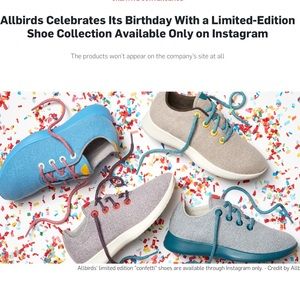 Allbirds Limited Edition Confetti Wool Runners